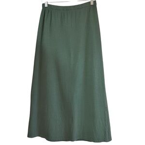 Indie & Cold pull on elastic waistband midi skirt size M excellent condition